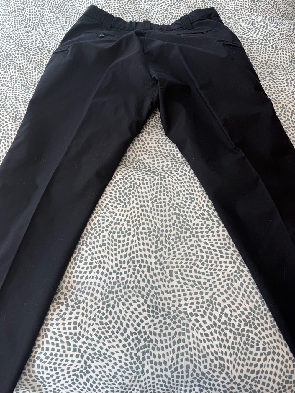 Blauer Men's Dark Navy Performance Dress Pants